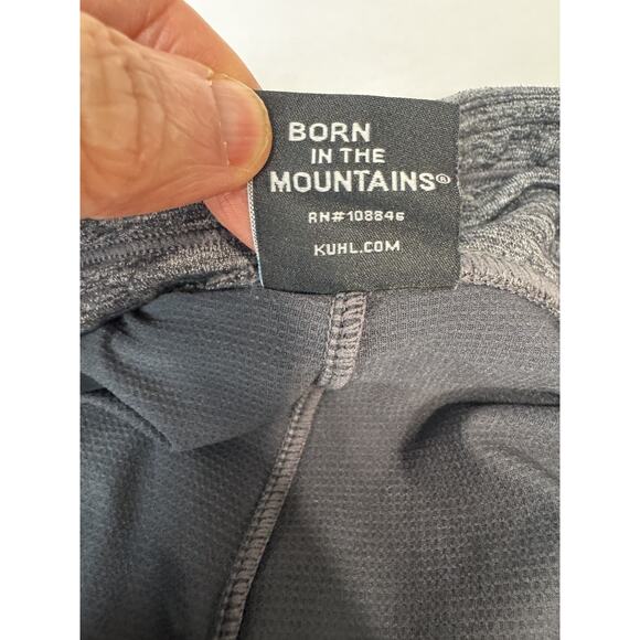 Kuhl Heathered Gray Athletic Pickleball Stretch Outdoor Strattus Skort XS - Picture 8 of 11